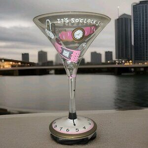 Lolita Martini Glass -  It's 5 O'Clock Somewhere